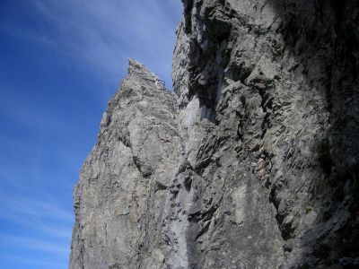 022-Steile Kletterwaende am Suedlichen Schafalpenkopf